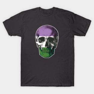 Gender Queer Skull T-Shirt